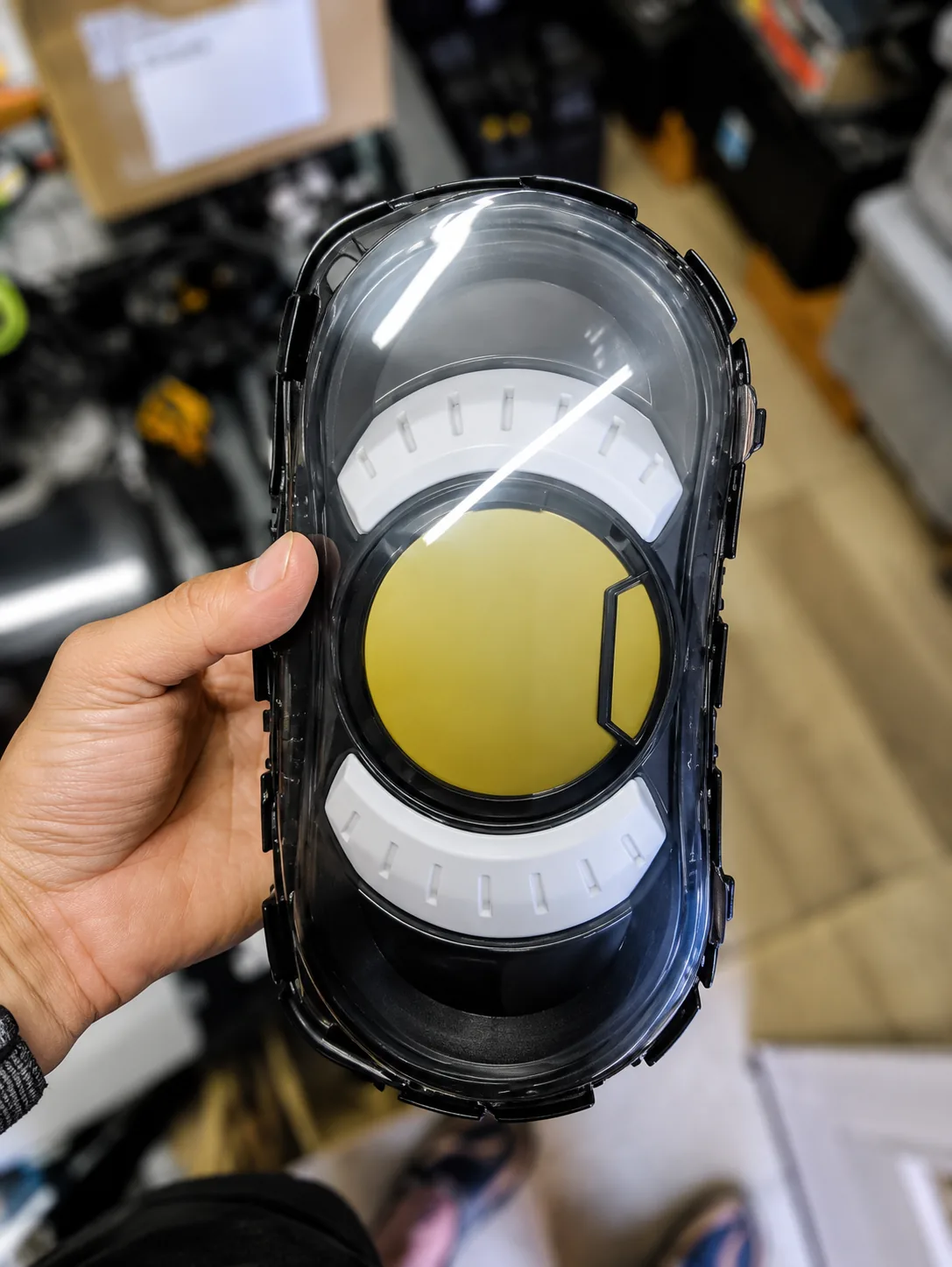 Equipamento náutico reparado